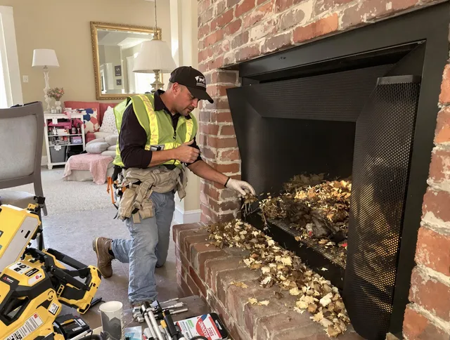 Safe screening installation by West Covina Chimney Sweep in West Covina, CA