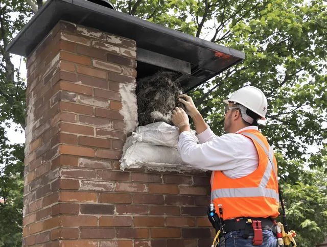 Humane removal of debris and animals by West Covina Chimney Sweep in West Covina, CA