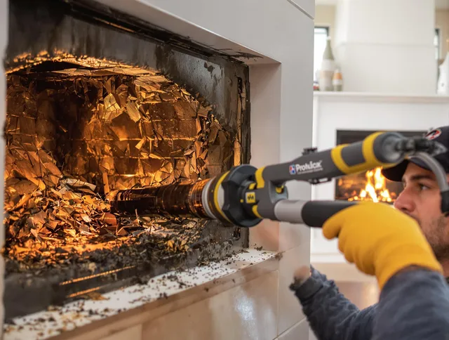 Professional chimney cleaning by West Covina Chimney Sweep in West Covina, CA