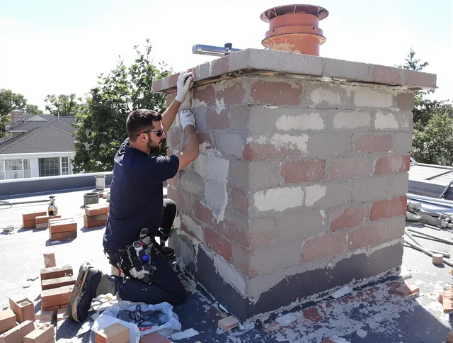 Advanced chimney repair process by West Covina Chimney Sweep in West Covina, CA