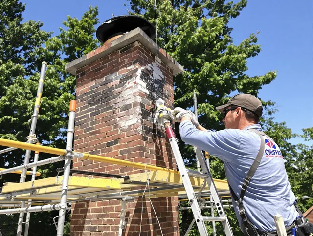 Structural chimney repair by West Covina Chimney Sweep in West Covina, CA