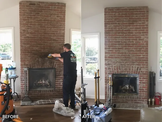 Finished chimney sweeping service by West Covina Chimney Sweep in West Covina, CA