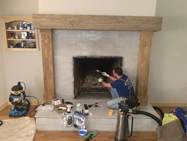 Detailed creosote removal process by West Covina Chimney Sweep in West Covina, CA